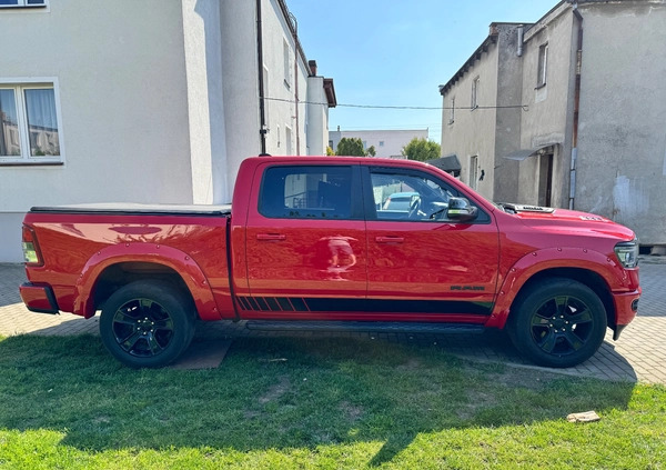 Dodge RAM cena 185000 przebieg: 58000, rok produkcji 2021 z Chojnice małe 121